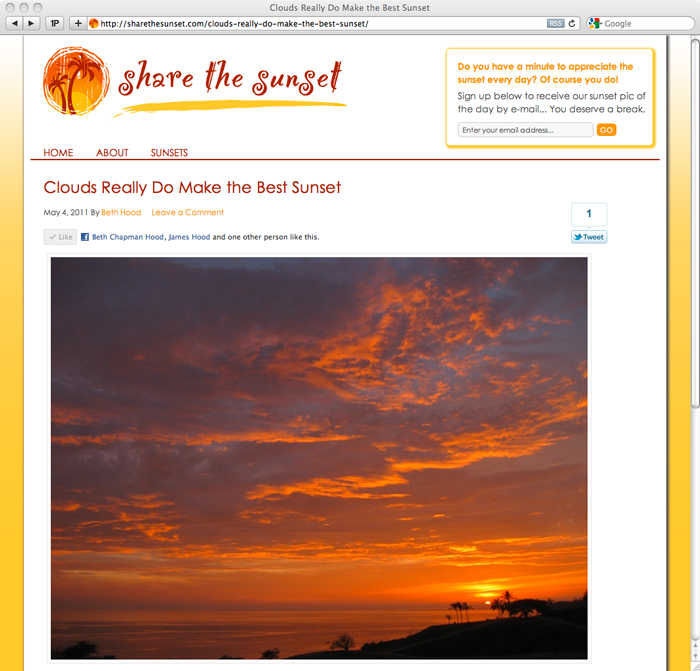 Share the Sunset